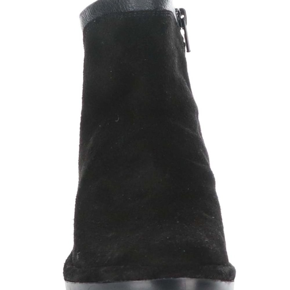 Fly London Black Suede Ankle Booties with Side Zip - in originally box - Picture 5 of 8